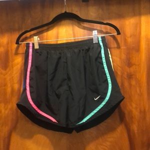 NIKE multi-color dri fit running shorts
